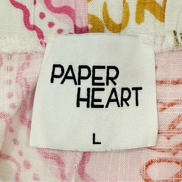 Paper Heart Les Citrons Maxi Dress Linen Coastal Chic Amalfi Euro Summer Large - Picture 7 of 10